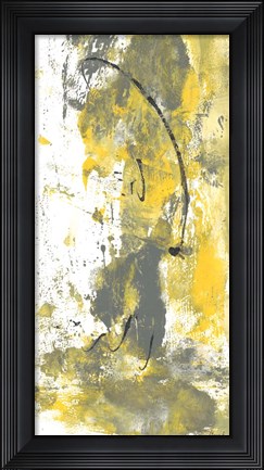 Framed Grey Movement III Print