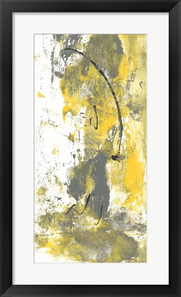 Framed Grey Movement III Print