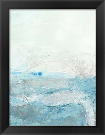 Framed Glass Sea II Print