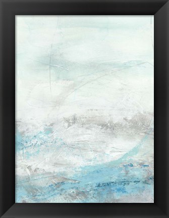 Framed Glass Sea III Print