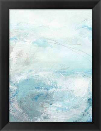 Framed Glass Sea IV Print