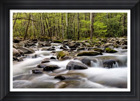 Framed Rocky Flow Print