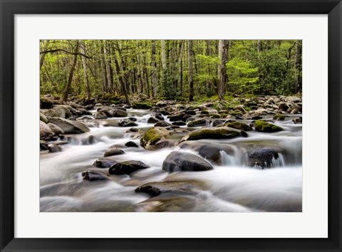 Framed Rocky Flow Print