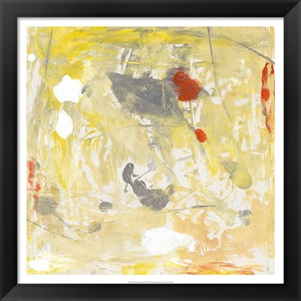 Framed Lemon Jostle I Print