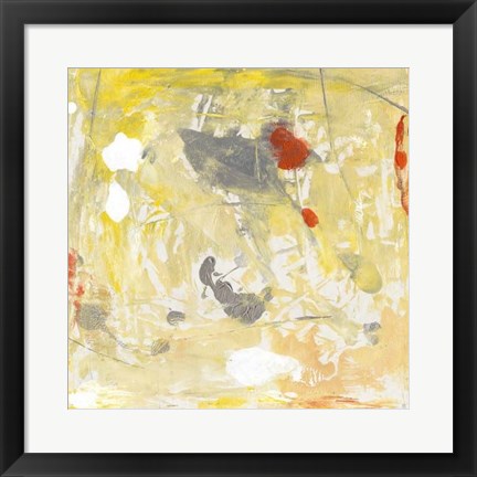 Framed Lemon Jostle I Print