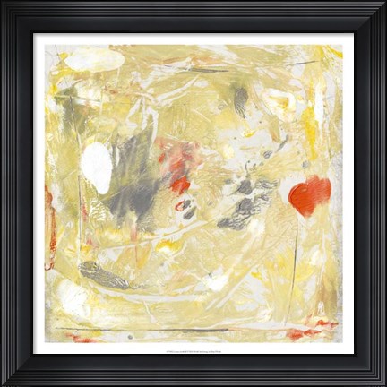 Framed Lemon Jostle II Print