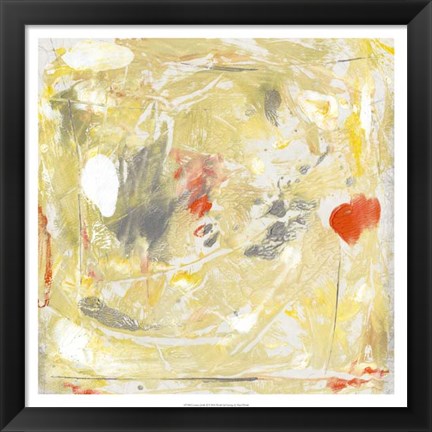 Framed Lemon Jostle II Print