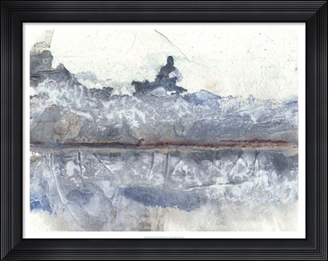 Framed Horizon Spray II Print