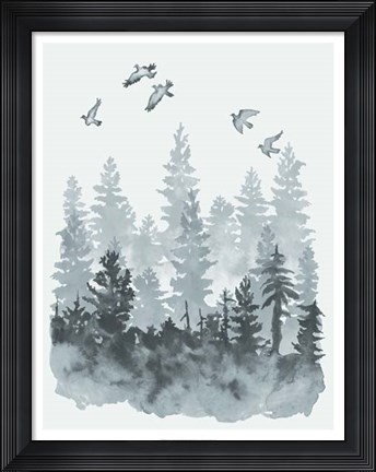 Framed Sierra Vista I Print