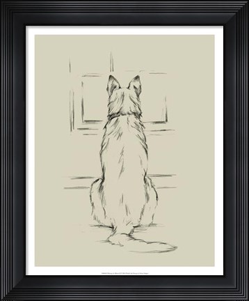 Framed Waiting for Master II Print