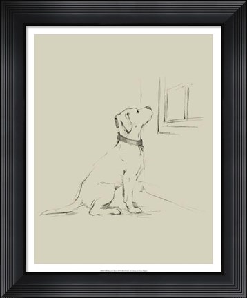 Framed Waiting for Master III Print
