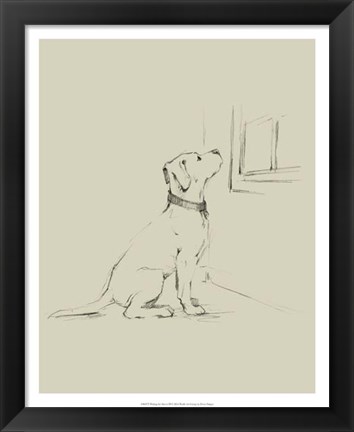 Framed Waiting for Master III Print