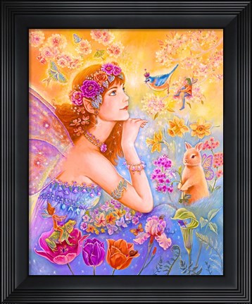 Framed Goddess Of Spring Print
