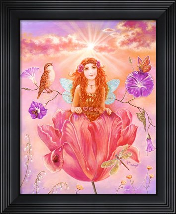 Framed Joyful Sunrise Print