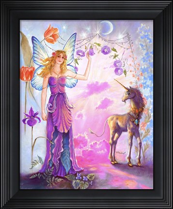 Framed Portal To The Land Of Fae Print