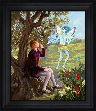 Framed Ariel And Ferdinand Print
