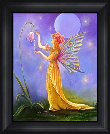 Framed Dew Drop Fairy Print