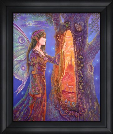 Framed Doorway To Fairyland Print