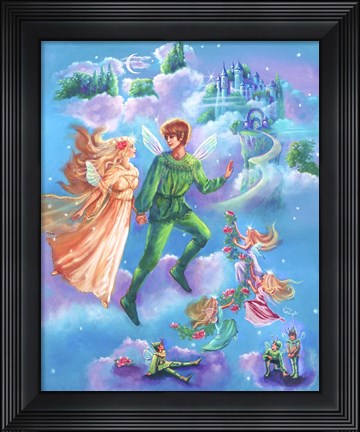Framed Fairy Honeymoon Print
