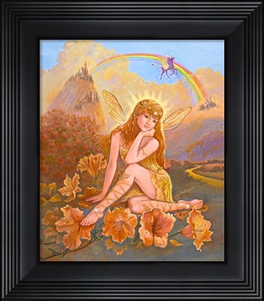 Framed Fairy Of Fantasy Print