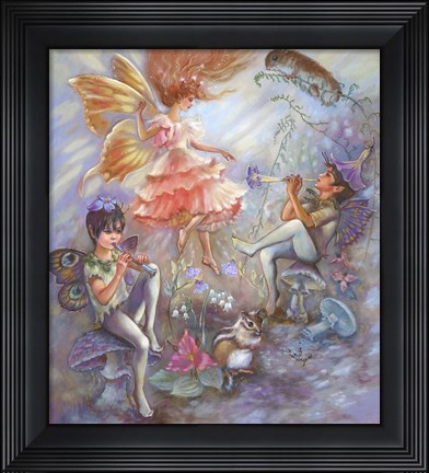 Framed Fairy Revels Print