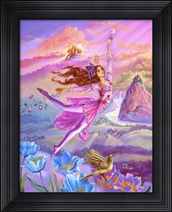 Framed Fairy Voyage Print