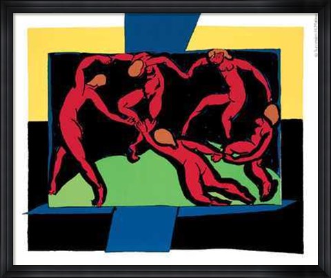 Framed Dance Print