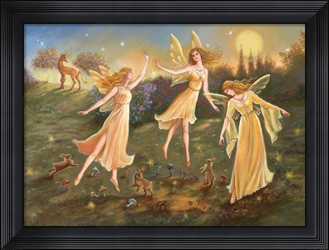Framed Moonlit Dance Print