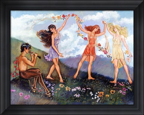 Framed Three Graces Print