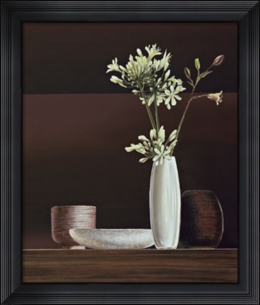 Framed Ikebana II Print