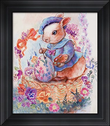 Framed Bunny Artist Print