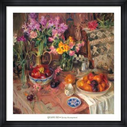 Framed Spring Arrangement Print