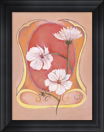 Framed Art Deco Cosmos Print