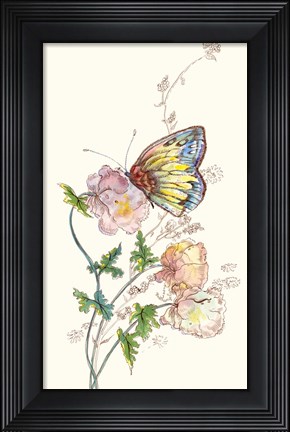 Framed Butterfly Design 2 Print