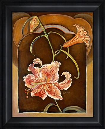 Framed Tiger Lilies Print