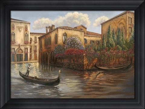 Framed Gondola I Print