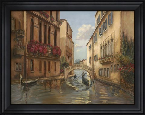 Framed Gondola Ii Print