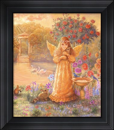 Framed Protecting Angel Print