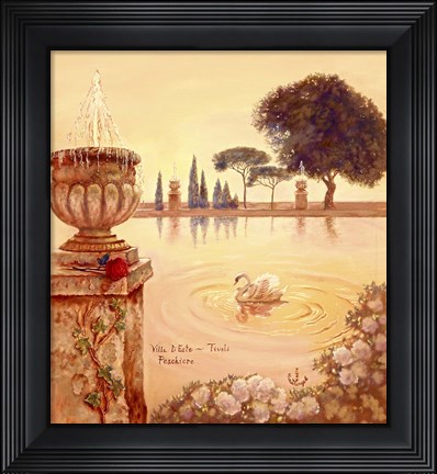 Framed Tivoli Pond Print