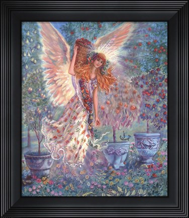 Framed Autumn Angel Print