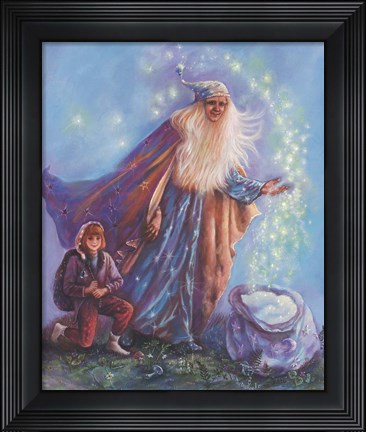 Framed Sandman And Helper Print