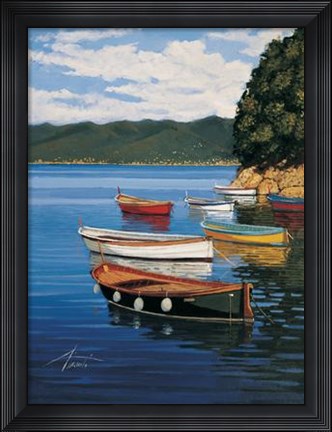 Framed Scorcio Sul Golfo Print