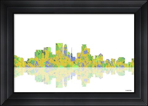 Framed Minneapolis Minnesota 1 Print