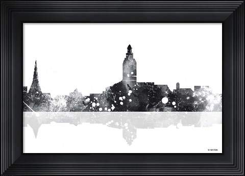 Framed Annapolis Maryland BG 1 Print
