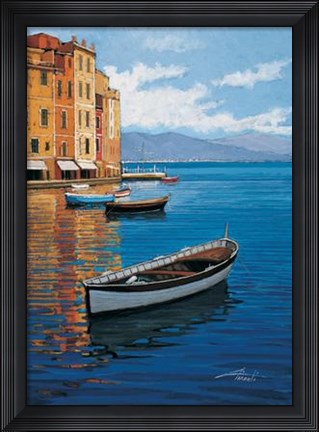 Framed Riflessi Sul Golfo Print