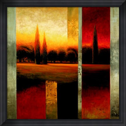 Framed Reflections I Print