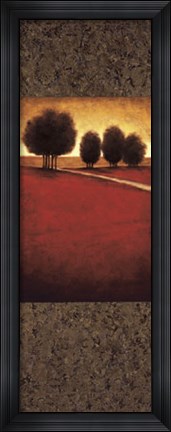 Framed Tranquil Radiance I Print