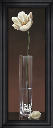 Framed Tulip Haiku Print