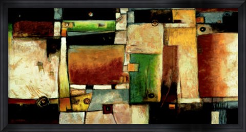 Framed Strata Print