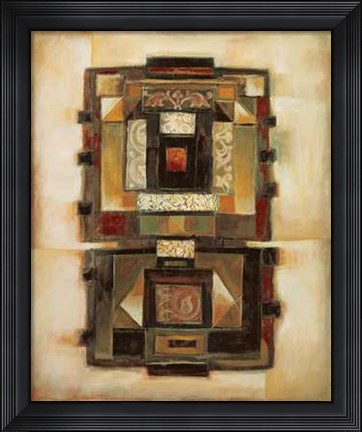 Framed Patterns II Print